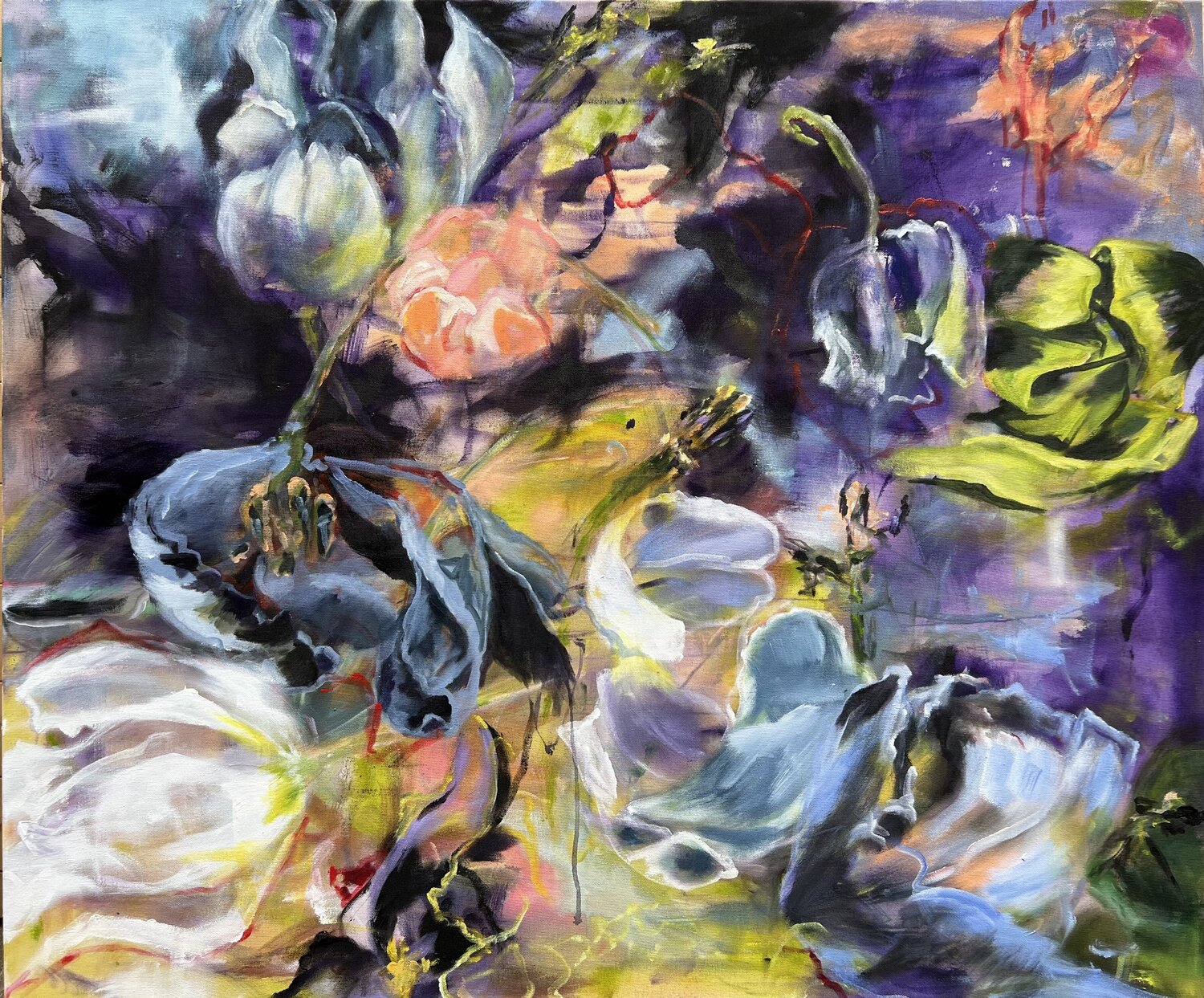 Cycle of life - Grace Anjuta Schneider Original painting for sale