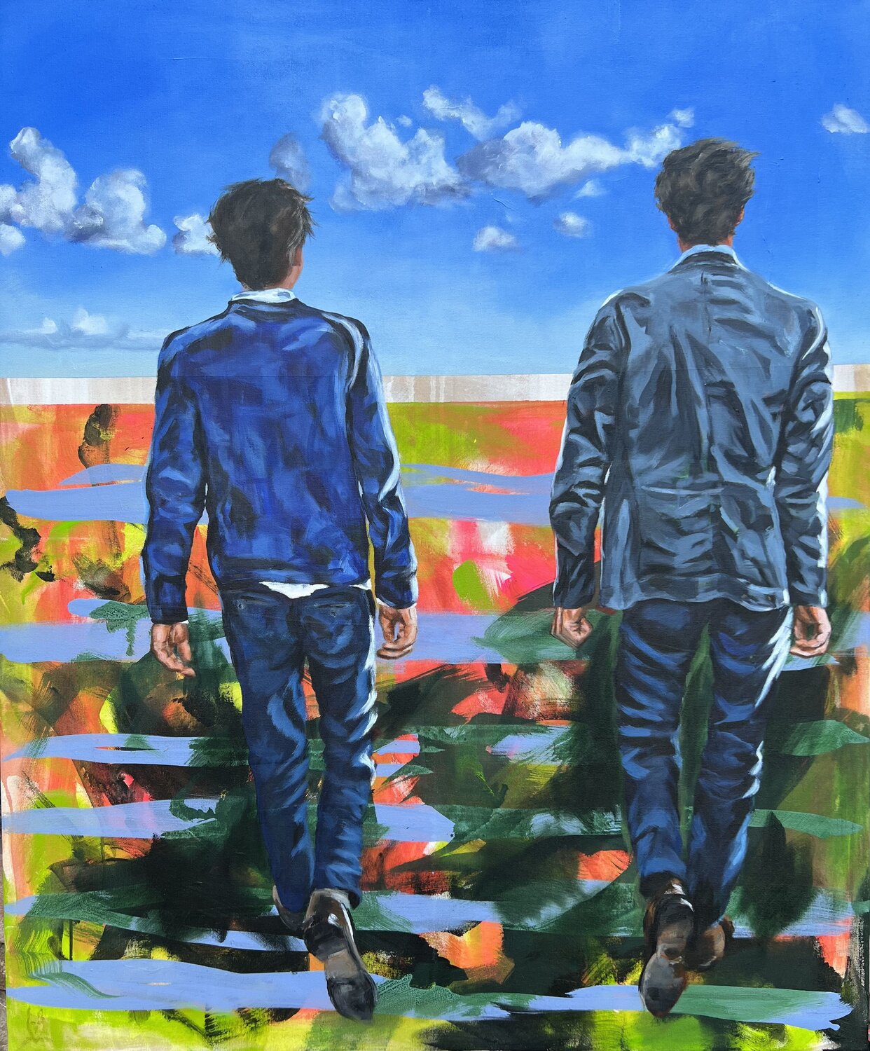 What future are we heading for? (4) Anjuta Schneider Original painting for sale