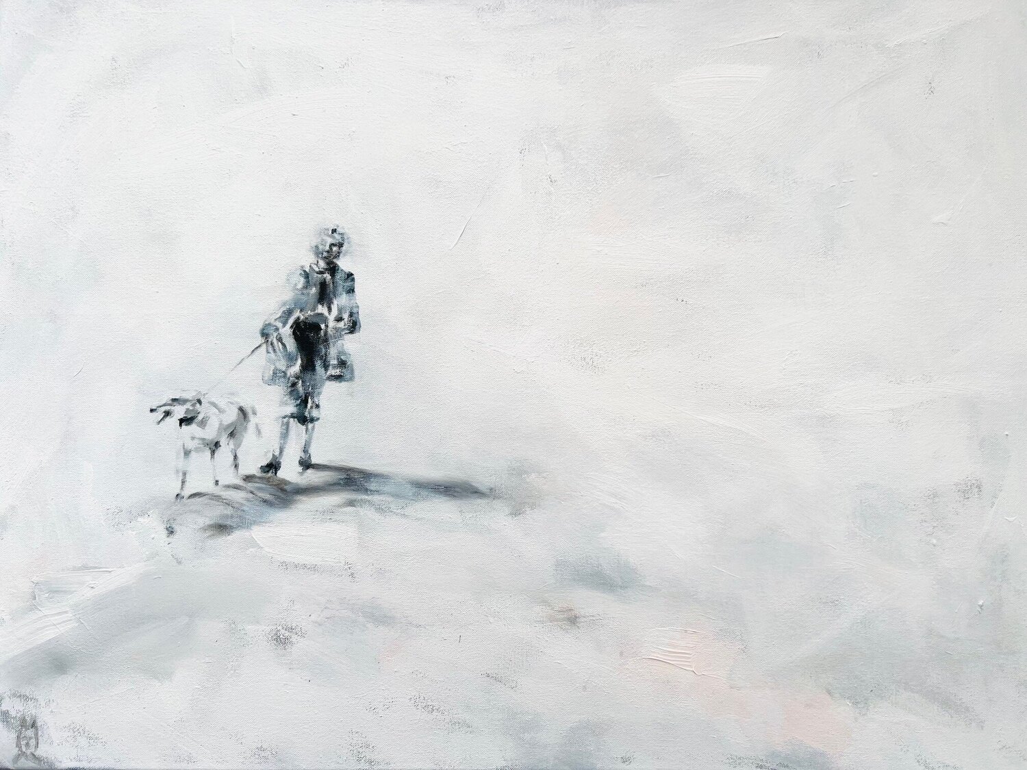 Best friends Anjuta Schneider Original painting for sale
