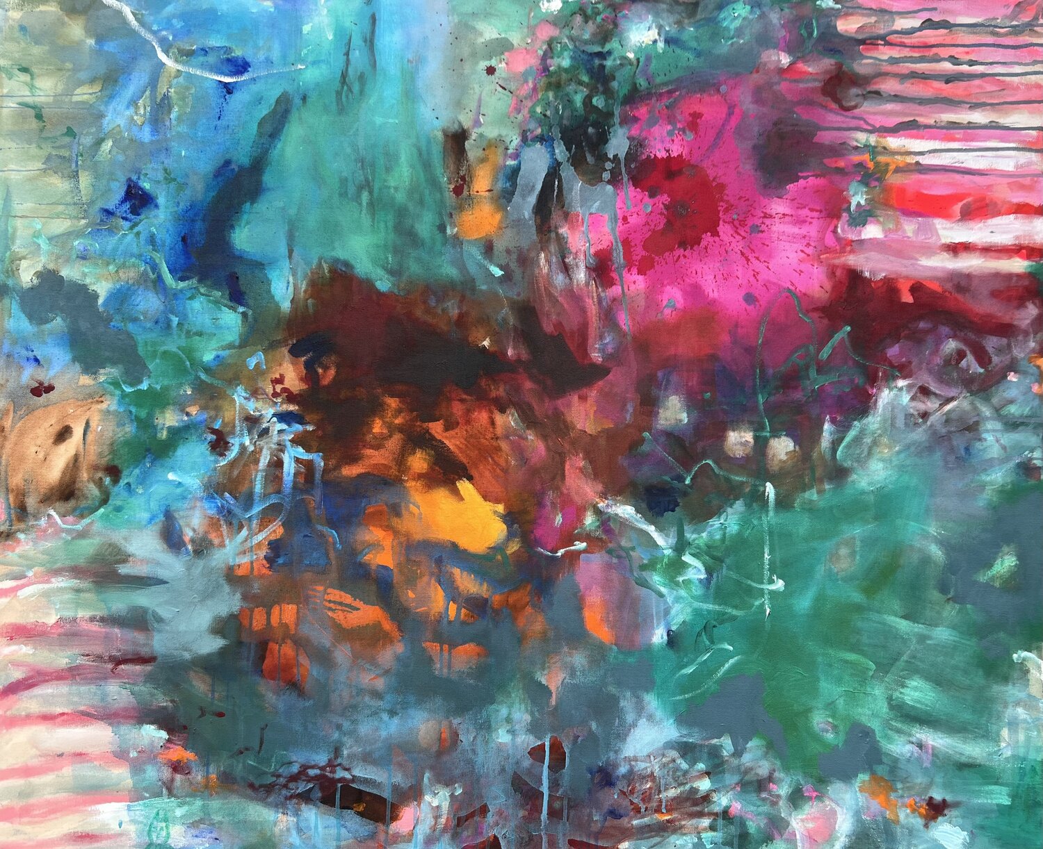 Inspired by classical music Anjuta Schneider Original painting for sale