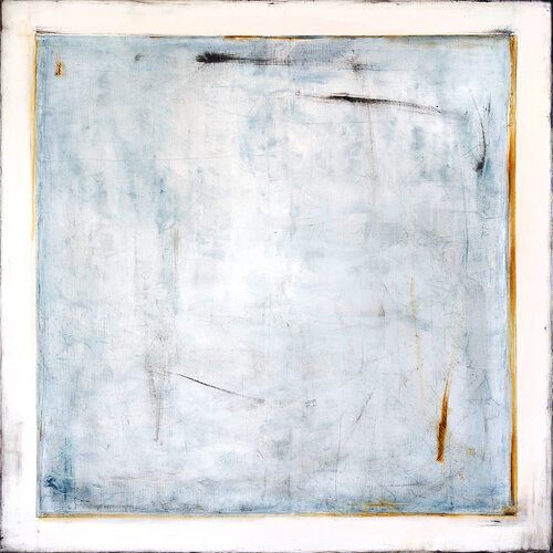 Blue and Sienna VII by Maja Gajewska, Painting for Sale on Select