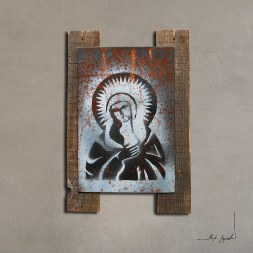 Modern Icon XV by Maja Gajewska, Painting for Sale on Select