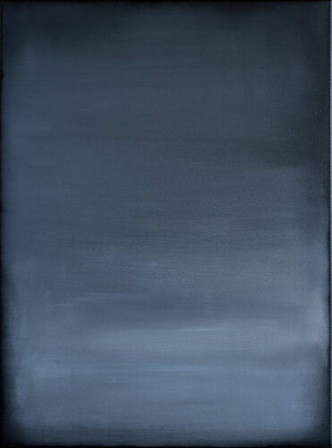 Marengo and dark graphite I by Maja Gajewska, Painting for Sale on Select