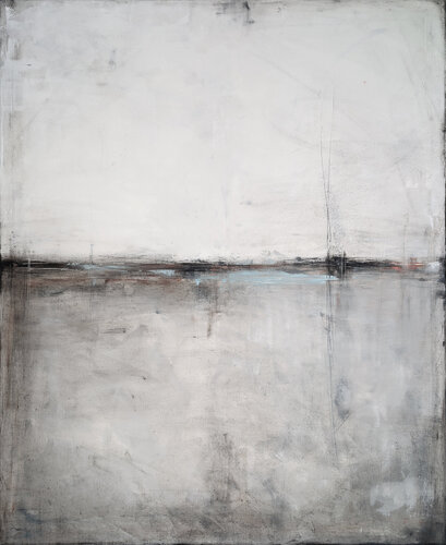 Taupe and Pink I by Maja Gajewska, Painting for Sale on Select