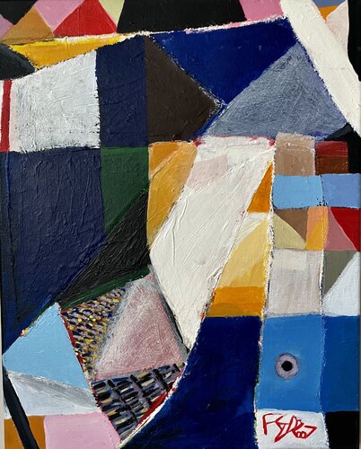 A MESSAGE FROM THE BACK OF BEYOND. by F G Davis, Painting for Sale on Select