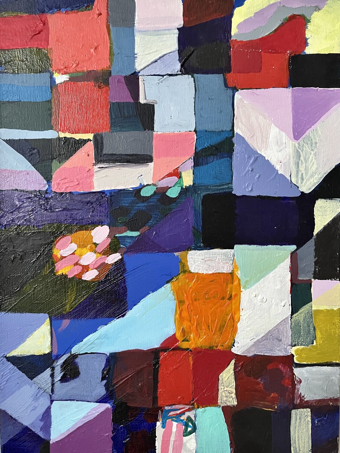 THE PASSAGE OF TIME. F G Davis Original painting for sale