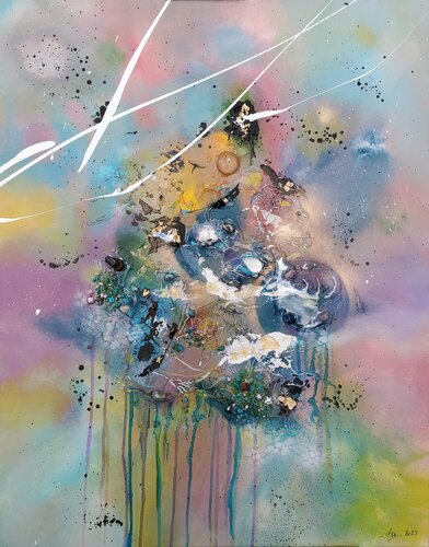 FAIRY by Frédérique Chabin-Rivière, Painting for Sale on Select