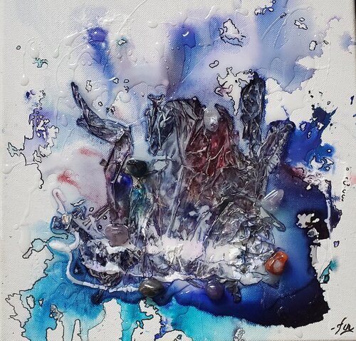 Comme un bateau ivre by Frédérique Chabin-Rivière, Painting for Sale on Select