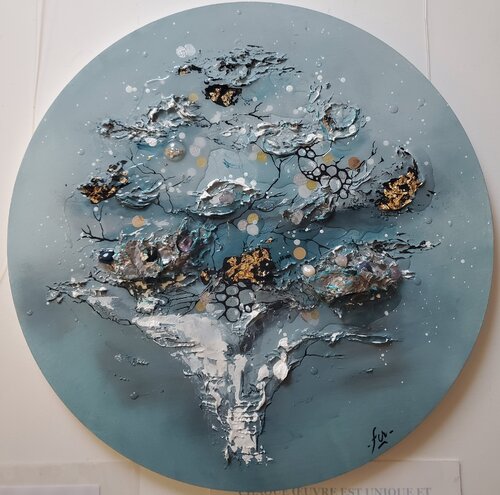 L'Arbre des Éléments by Frédérique Chabin-Rivière, Painting for Sale on Select