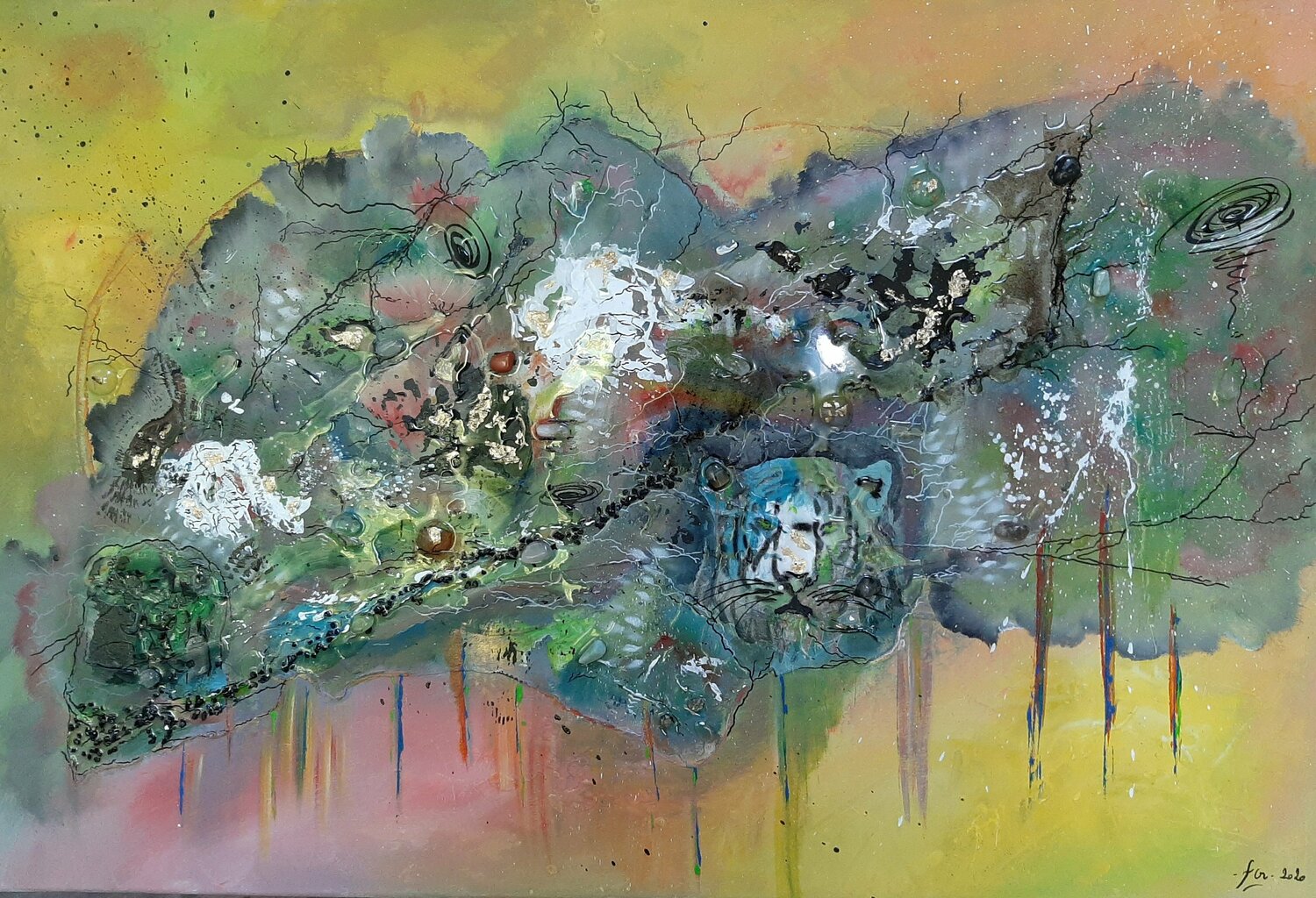 Savannah Frédérique Chabin-Rivière Original painting for sale