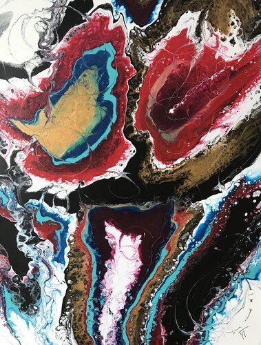 Sous le grand Chapiteau by Yves Thomas, Painting for Sale on Select