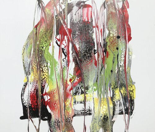 La grenouille by Yves Thomas, Painting for Sale on Select
