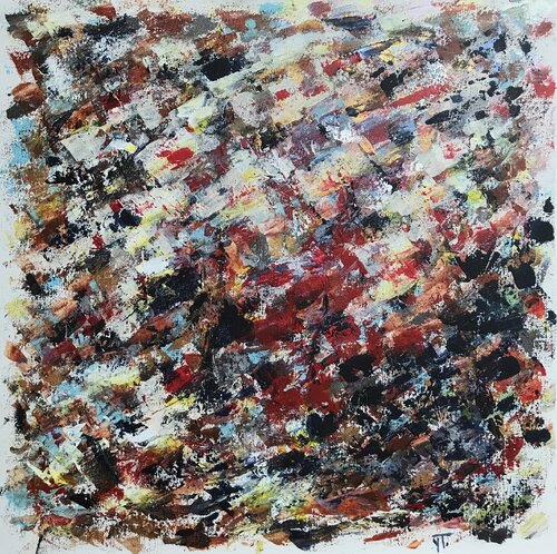 Chasse à courre by Yves Thomas, Painting for Sale on Select