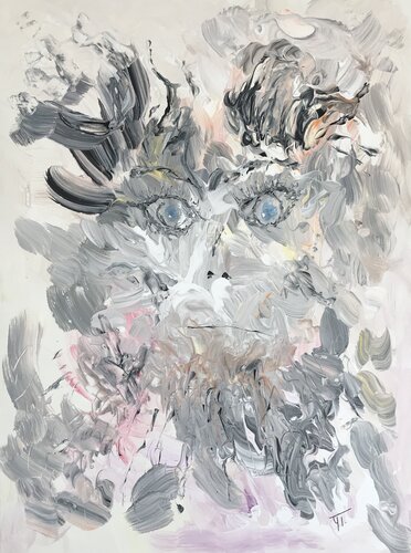 La planète des singes / Monkey,s planet by Yves Thomas, Painting for Sale on Select