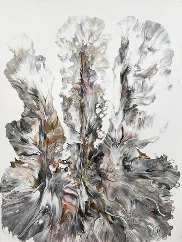 Floraison by Yves Thomas, Painting for Sale on Select