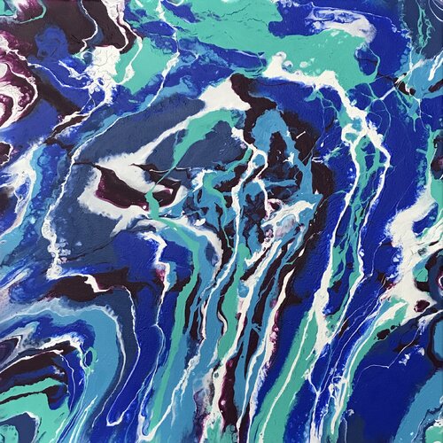Au fil de l'eau.../ The river... by Yves Thomas, Painting for Sale on Select
