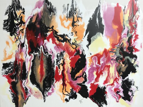 Soirée dansante by Yves Thomas, Painting for Sale on Select