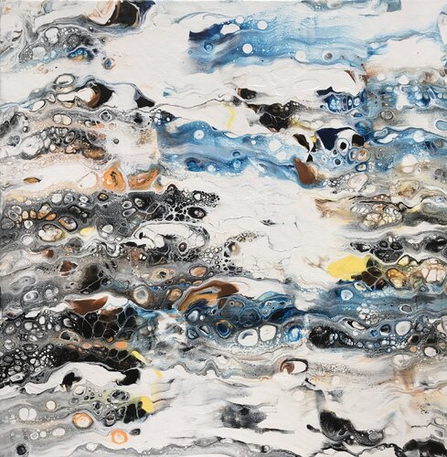 Plénitude by Yves Thomas, Painting for Sale on Select