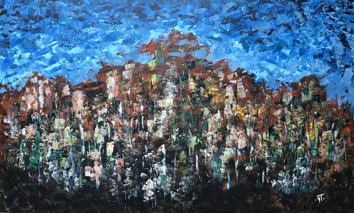 Il était une fois ... / Once upon a time ... Yves Thomas Original painting for sale