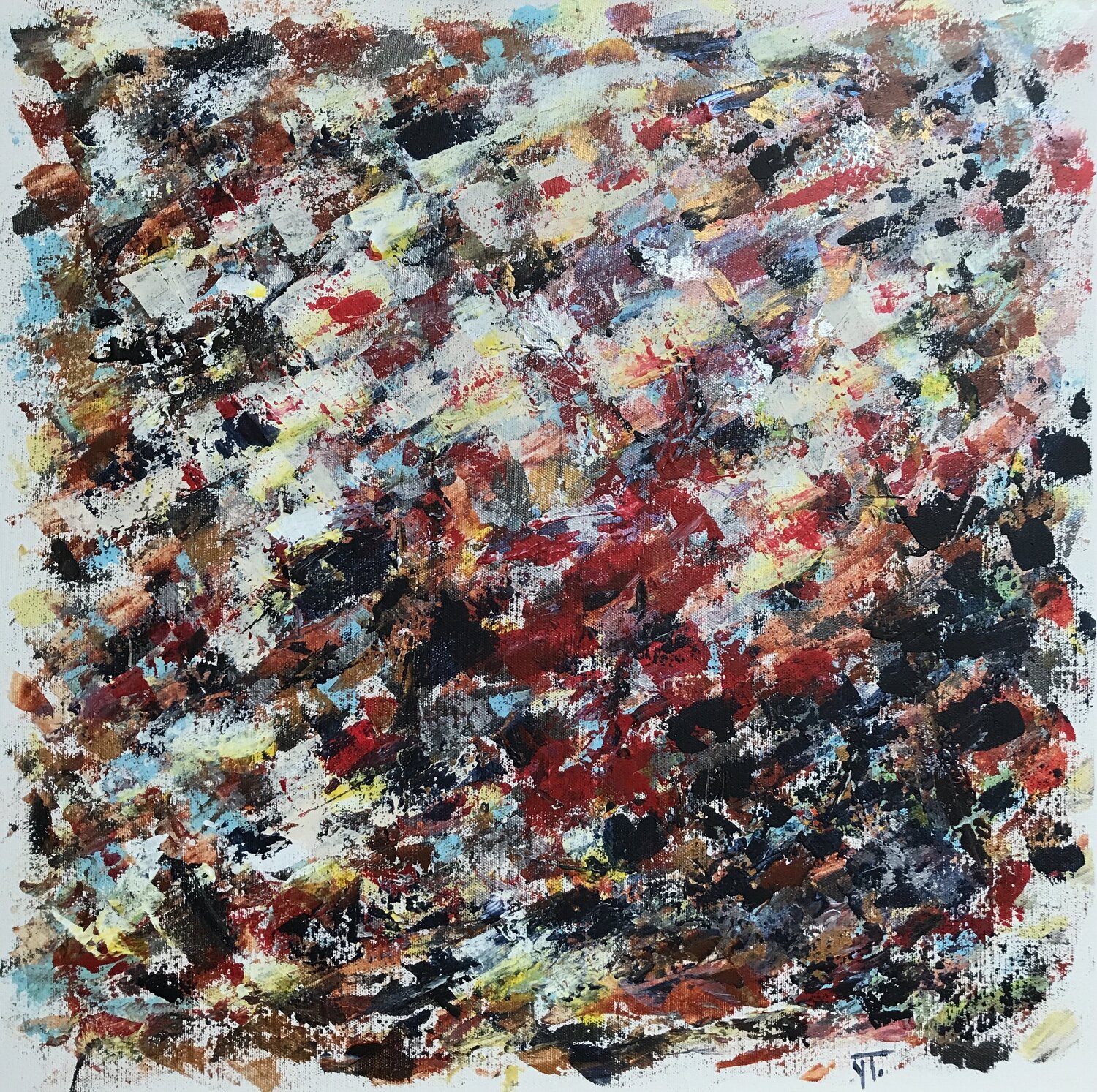 Chasse à courre Yves Thomas Original painting for sale