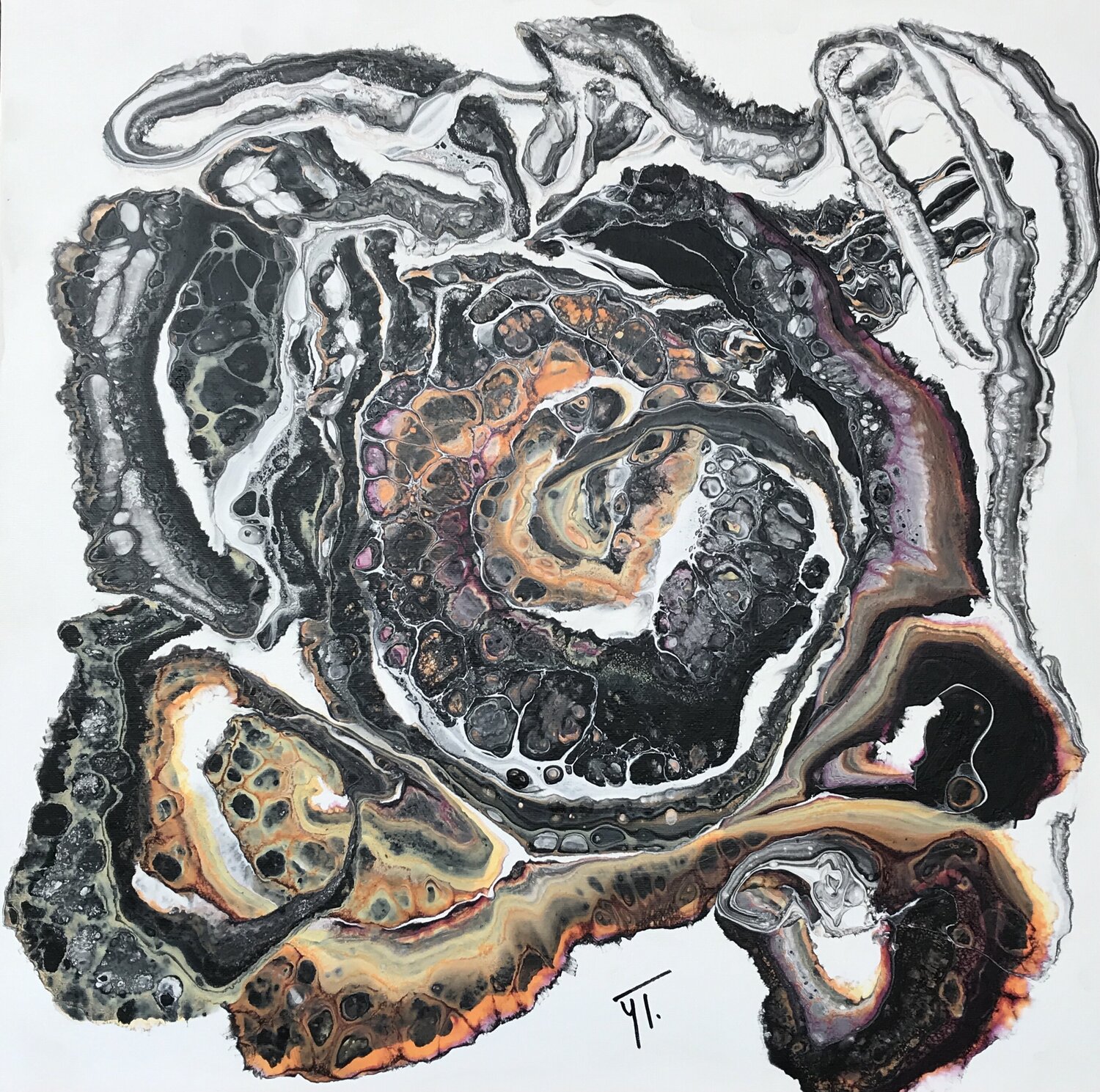 Esthetica Yves Thomas Original painting for sale