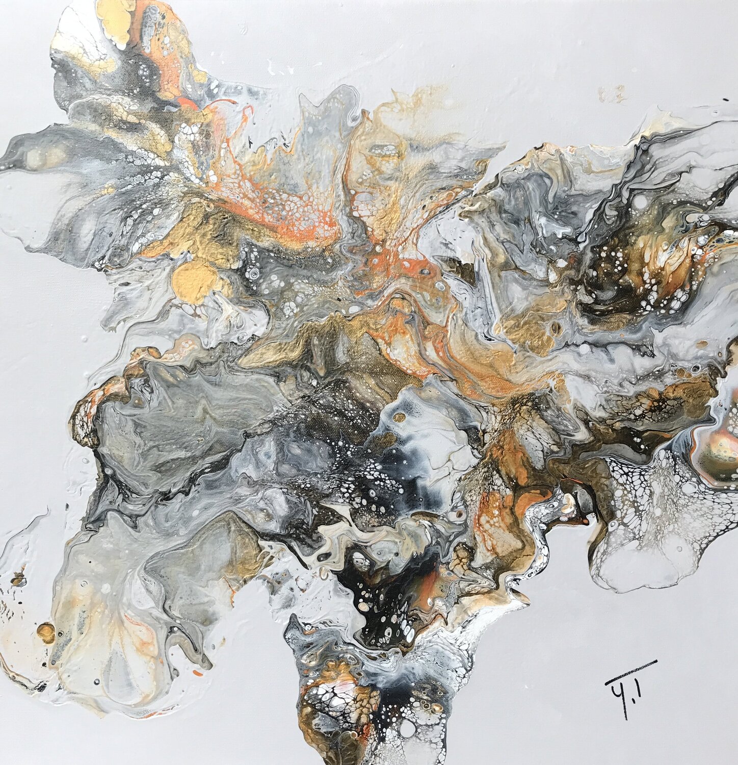 Espace Yves Thomas Original painting for sale