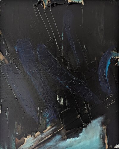 Abysses by Benoît Guérin, Painting for Sale on Select