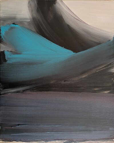 Au vent mauvais by Benoît Guérin, Painting for Sale on Select
