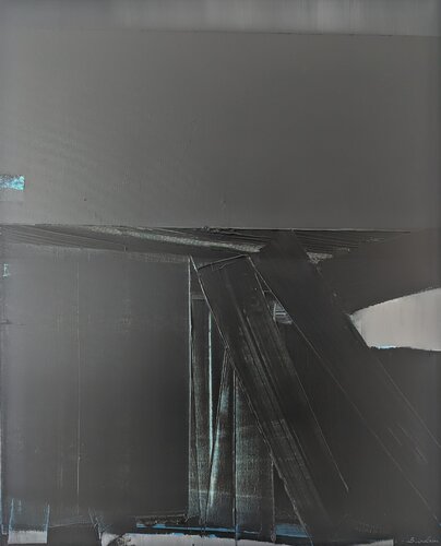 Un arbre dans la nuit by Benoît Guérin, Painting for Sale on Select
