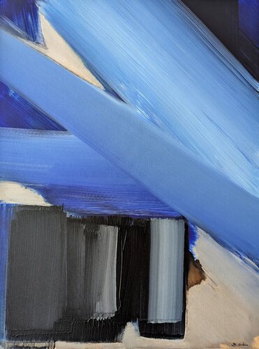 Entre ciel et terre by Benoît Guérin, Painting for Sale on Select