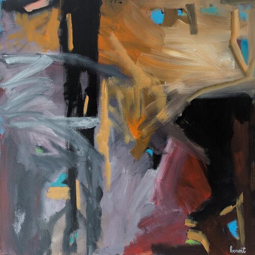 La discorde by Benoît Guérin, Painting for Sale on Select