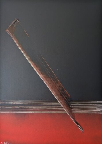 L'épuisement by Benoît Guérin, Painting for Sale on Select
