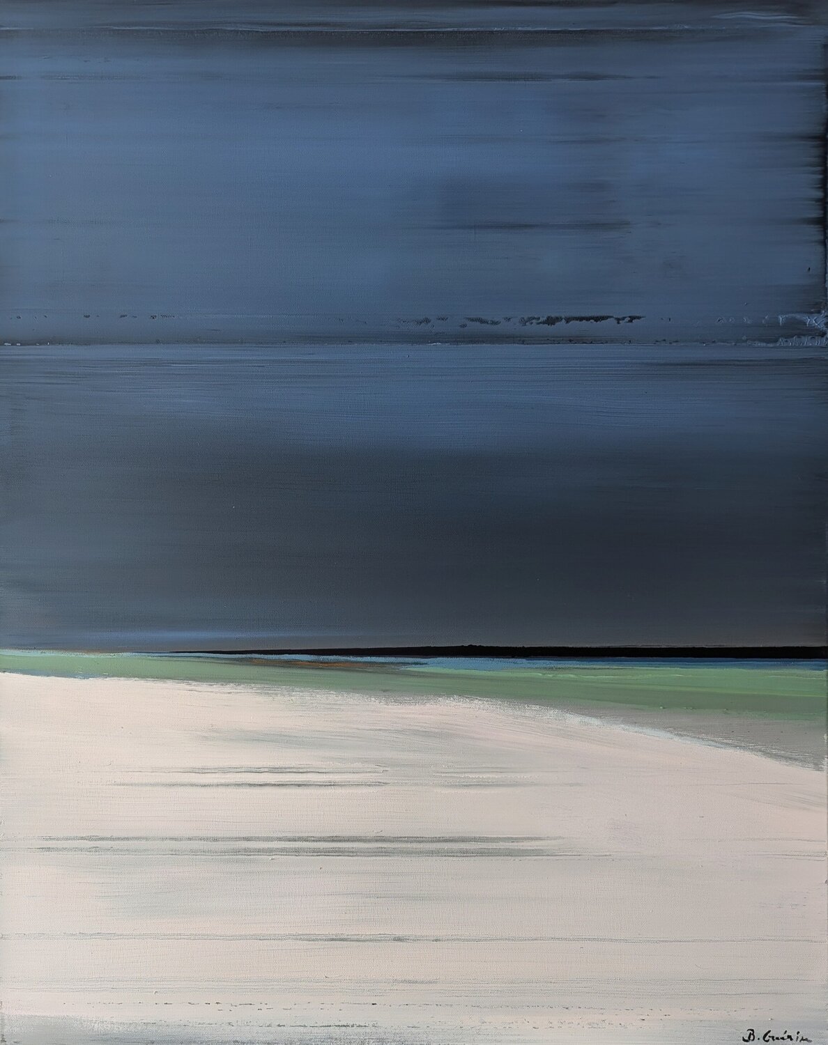 Avant l'orage Benoît Guérin Original painting for sale