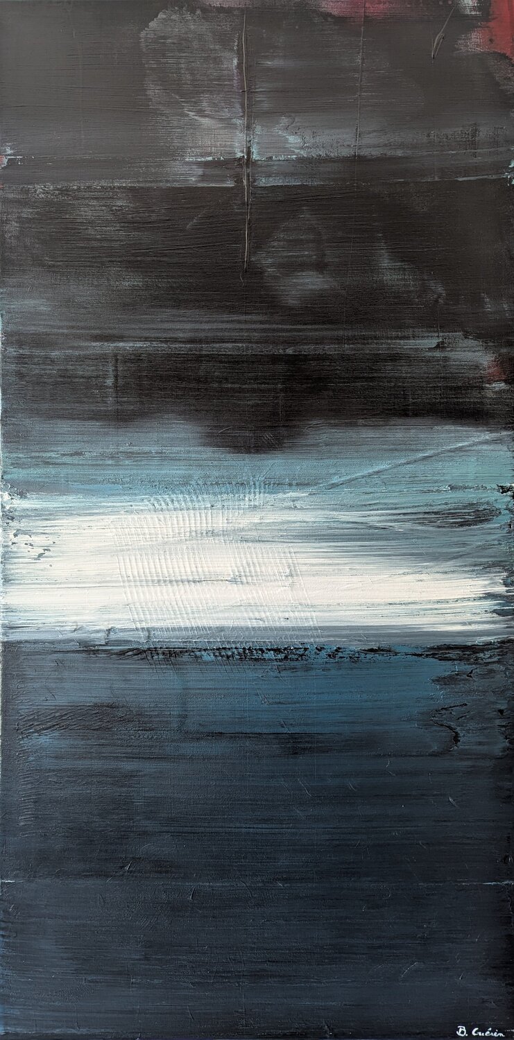 Da Breizh, la nuit. Benoît Guérin Original painting for sale