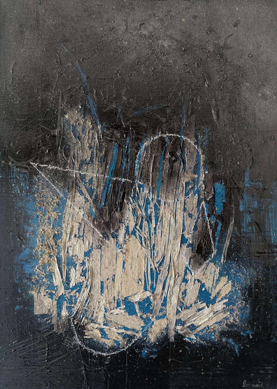 L'envolée Benoît Guérin Original painting for sale