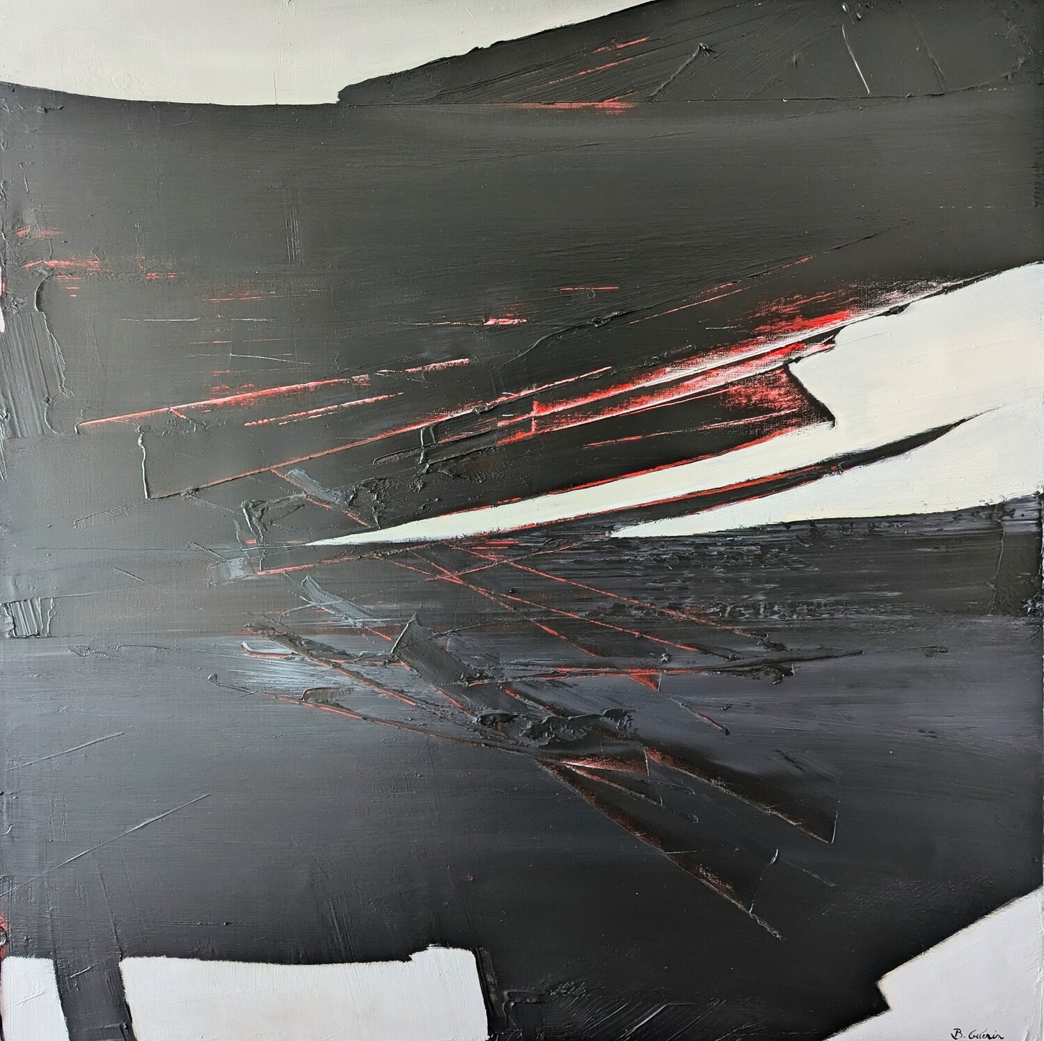 Ruptures Benoît Guérin Original painting for sale