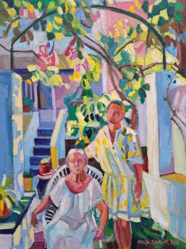 Family by Maja Đokić Mihajlović, Painting for Sale on Select