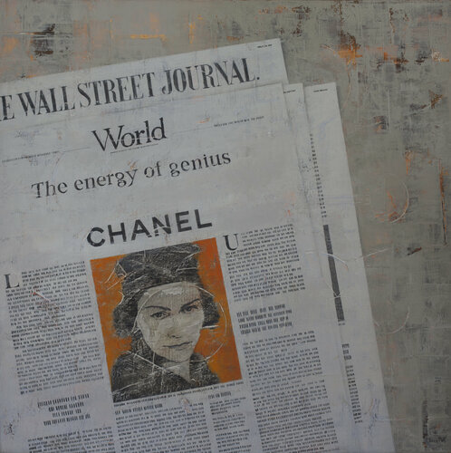 NEWS COCO CHANEL by Tomasa Martín, Painting for Sale on Select