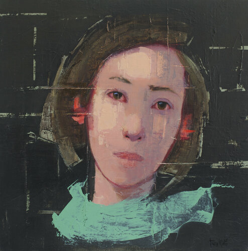 A SAD WOMAN by Tomasa Martín, Painting for Sale on Select