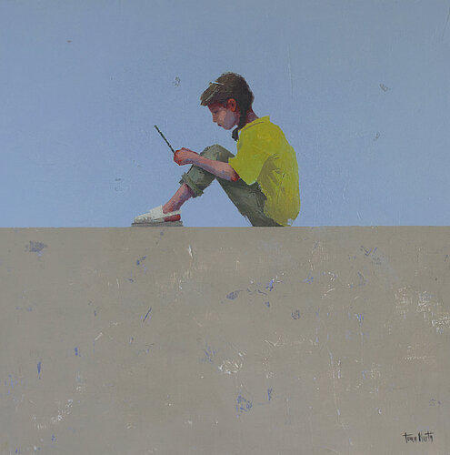 AL FILO II by Tomasa Martín, Painting for Sale on Select