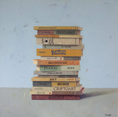 EQUILIBRIO by Tomasa Martín, Painting for Sale on Select