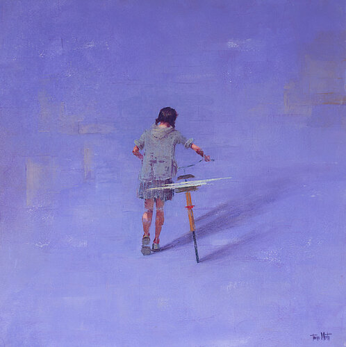 DAILY WORK II by Tomasa Martín, Painting for Sale on Select