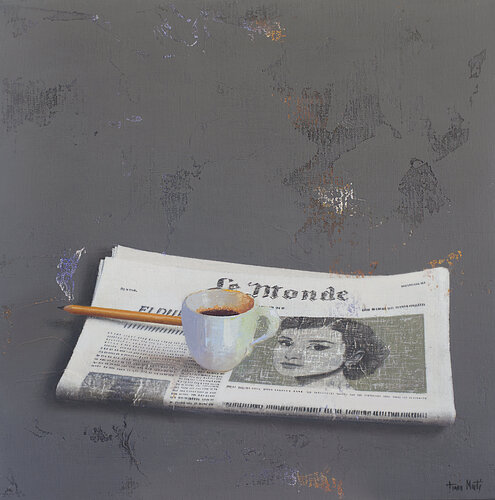 NEWS II by Tomasa Martín, Painting for Sale on Select