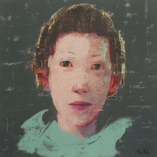 SAD WOMAN by Tomasa Martín, Painting for Sale on Select