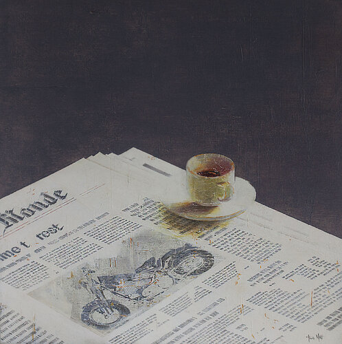 TIME TO REST I by Tomasa Martín, Painting for Sale on Select