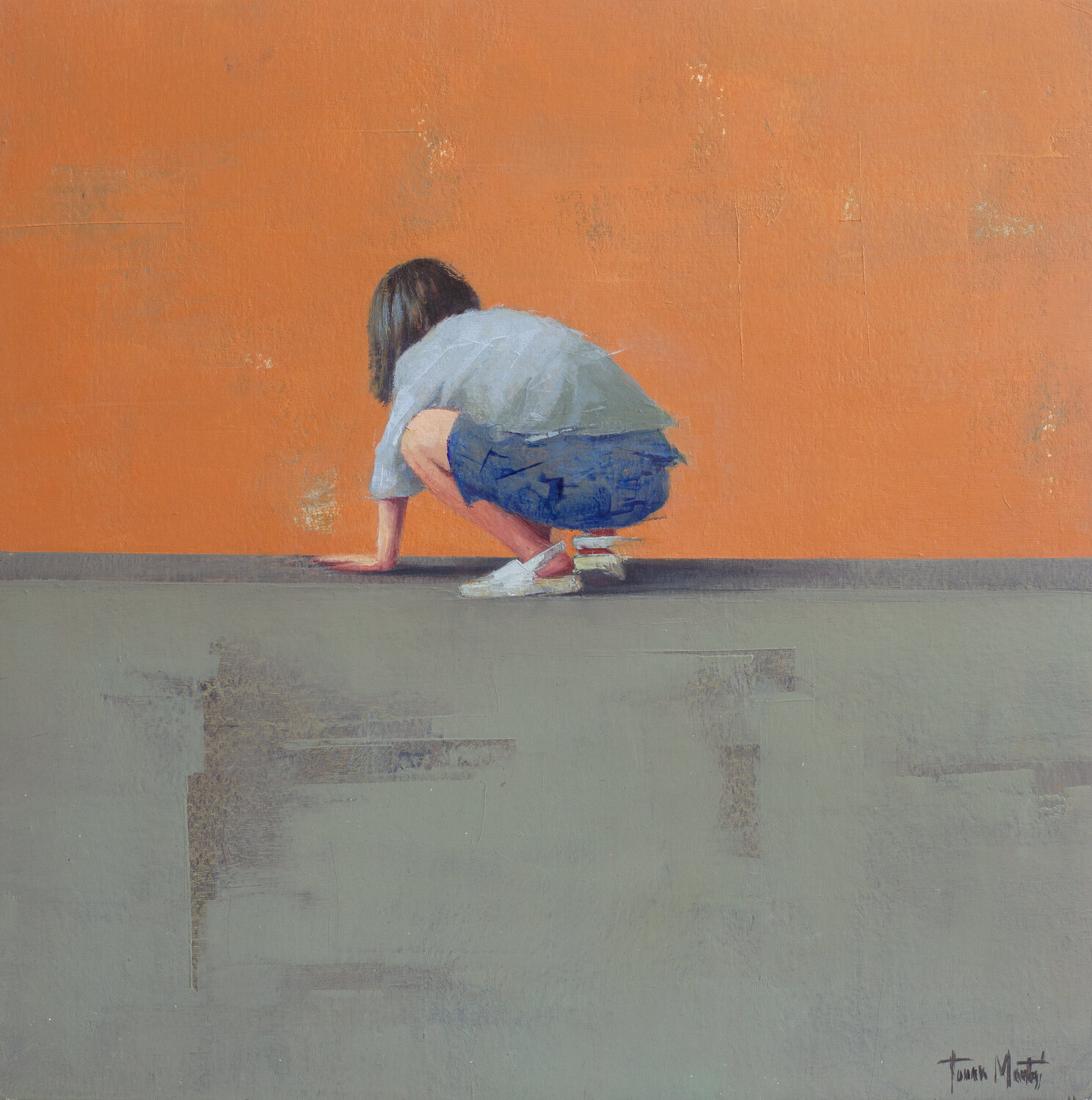 IN THE AFTERNOON Tomasa Martín Original painting for sale