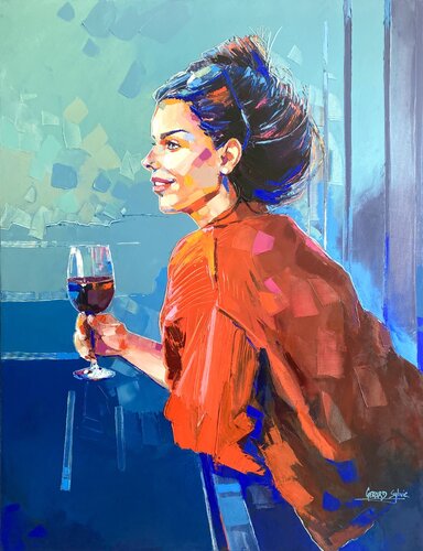 Aux crus(es) 2026! by Sylvie Gérard, Painting for Sale on Select
