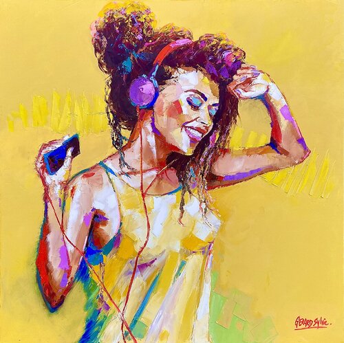 Let’ s dance ! by Sylvie Gérard, Painting for Sale on Select
