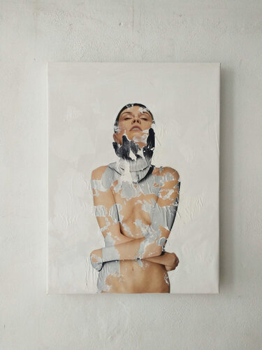 Initium mutationis by Raúl Lara, Painting for Sale on Select