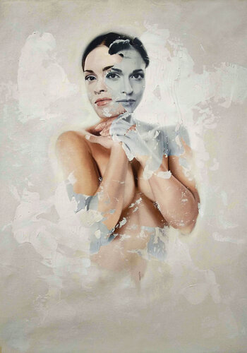 Dualitas by Raúl Lara, Painting for Sale on Select